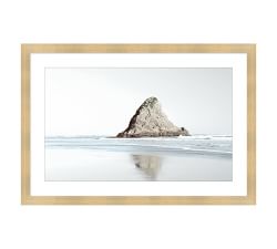 Shore Reflection Framed Print