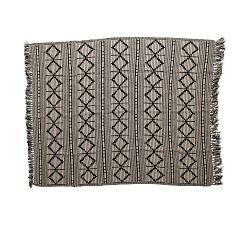 Ginni Diamond Pattern Fringe Throw