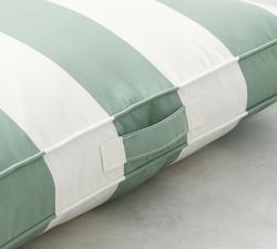 Sunbrella Awning Striped Indoor/Outdoor Pet Bed