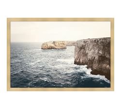 Crashing Waves Framed Print