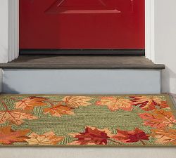 Leaves Border Doormat