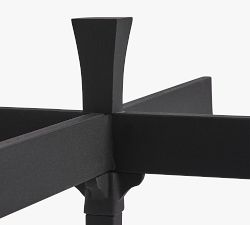 Malibu Metal Outdoor Pool Storage Towel Stand