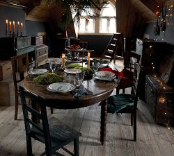 Nutcracker Handcrafted Stoneware Party Scene Oval Platter