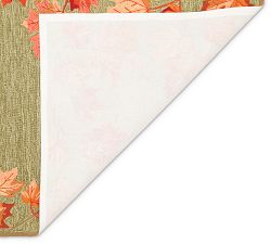 Leaves Border Doormat