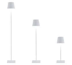 Zafferano Poldina Pro Wireless Touch Floor Lamp, Large (48")