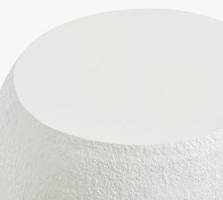 Deia Concrete Round Outdoor Coffee Table (32")