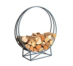 Round Iron Firewood Rack