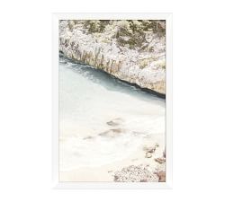 Seaside Sun Framed Print