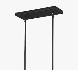 Buford Iron &amp; Wood Linear Chandelier (50")