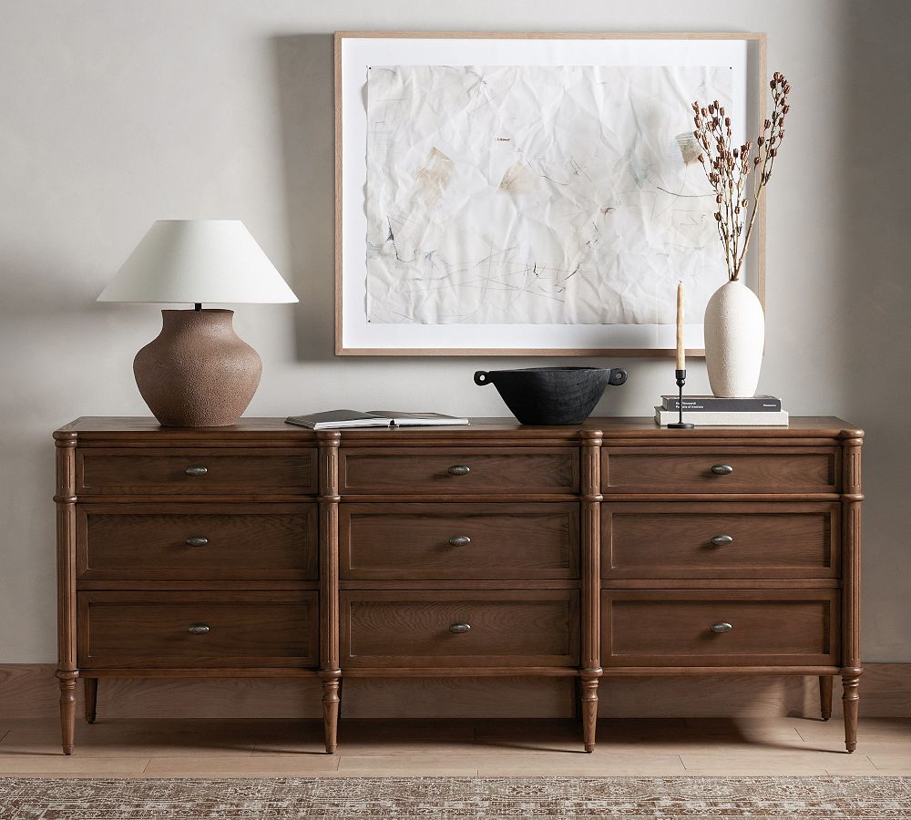 Hugo 9-Drawer Dresser (85") by Pottery Barn