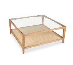 Lana Square Rattan Coffee Table (39.5")