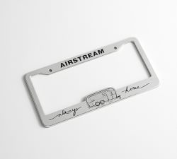 Airstream License Plate Holder