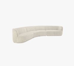 Farrow 4-Piece Curved Chaise Sectional