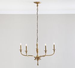 Open Box: Lockhart Forged Iron Chandelier (36")