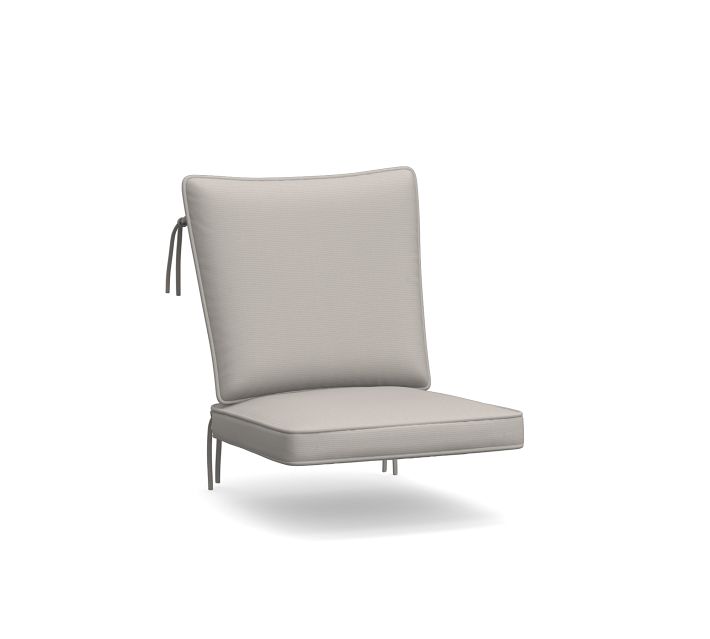 Open Box: Verona Outdoor Bistro Chair Cushion Only - Sunbrella