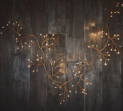 Solar Outdoor Lit Climbing Ivy Garland