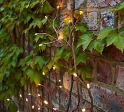 Solar Outdoor Lit Climbing Ivy Garland