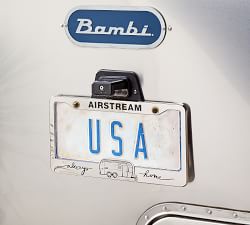 Airstream License Plate Holder
