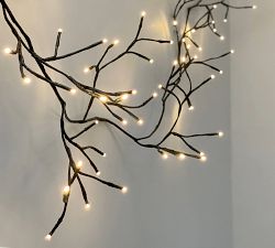 Solar Outdoor Lit Climbing Ivy Garland