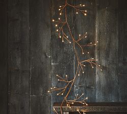 Solar Outdoor Lit Climbing Ivy Garland