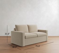 Westwood Square Arm Deluxe Sleeper Sofa (54"&ndash;75")