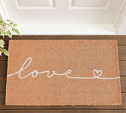 Love Script Doormat