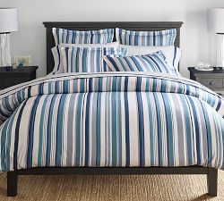 Chandler Striped Organic Cotton Sham