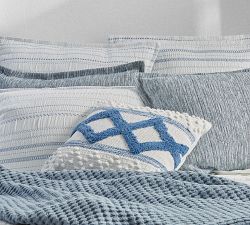 Emmie Handloomed Cotton Pillow