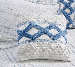 Emmie Handloomed Cotton Pillow