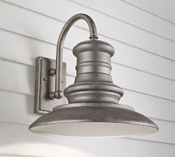 Mendell Outdoor Metal LED Sconce  (9''-15")