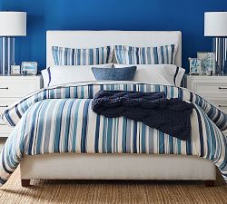 Chandler Striped Organic Cotton Sham