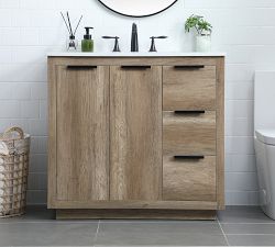 Milna Single Sink Vanity (36"-42")