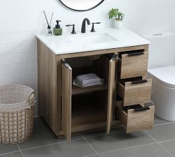 Milna Single Sink Vanity (36"-42")