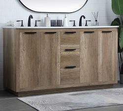 Milna 60-72"Double Sink Vanity