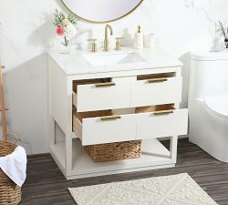 Larkin 36-48" Single Sink Vanity