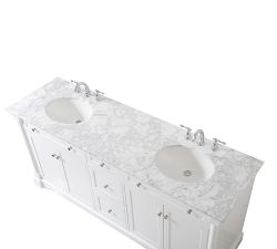 Lorenz 72" Double Sink Vanity