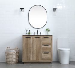 Milna Single Sink Vanity (36"-42")