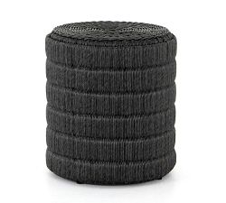 Zya Metal Outdoor Accent Table (18")