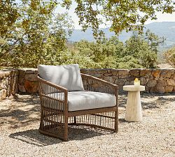 Ivette Wicker Outdoor Lounge Chair