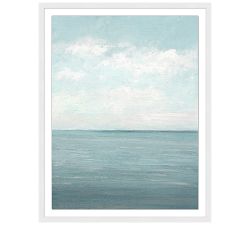 Easy Sea Framed Print