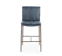 Steiner Leather Counter Stool