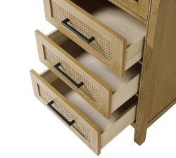 Carlyle 24-28" Glass Door Linen Closet