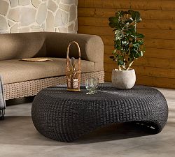 Encinitas Wicker Outdoor Coffee Table (50")