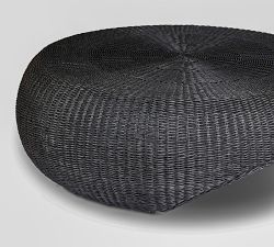 Encinitas Wicker Outdoor Coffee Table (50")