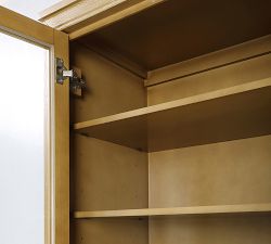 Carlyle 24-28" Glass Door Linen Closet