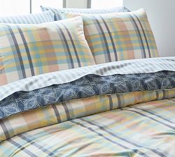 Airstream Plaid Reversible Comforter Sham