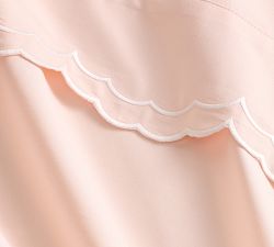 Cynthia Rowley Scalloped Embroidered Pillowcases - Set of 2