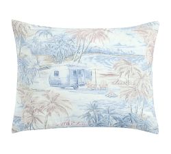 Airstream Coastal Toile Reversible Comforter Sham