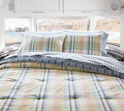 Airstream Plaid Reversible Comforter Sham