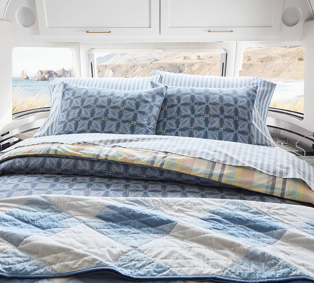 Airstream Quilted Blanket by Pottery Barn